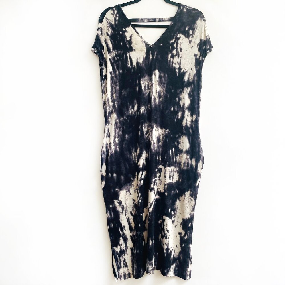 Tie-Die Soft Jersey Dress